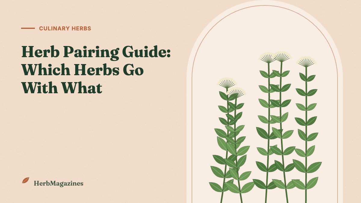 Herb Pairing Guide: Which Herbs Go With Which Foods
