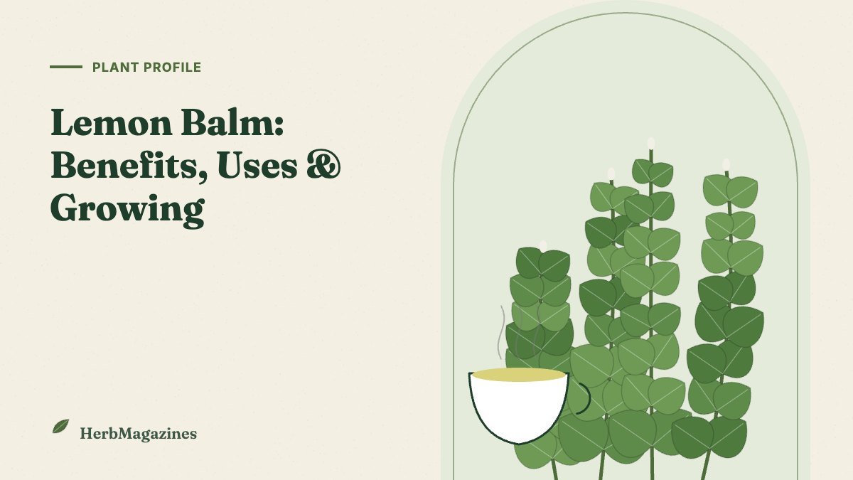 Lemon Balm: Benefits, Uses and How to Grow This Calming Herb