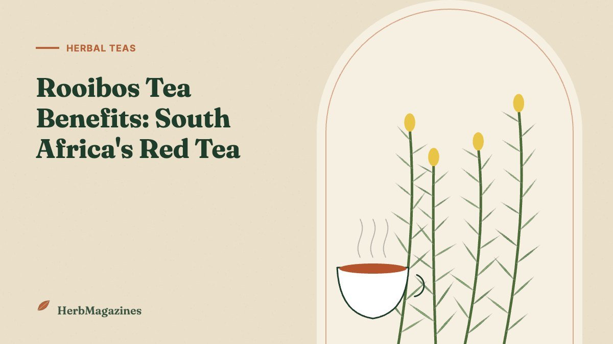 Rooibos Tea Benefits: The Caffeine-Free Red Tea From South Africa